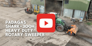 Padagas Shark Rotary Sweeper in Action